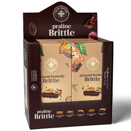 Irresistible Almond Brownie Brittle Box Irresistible Almond Brownie Brittle Box