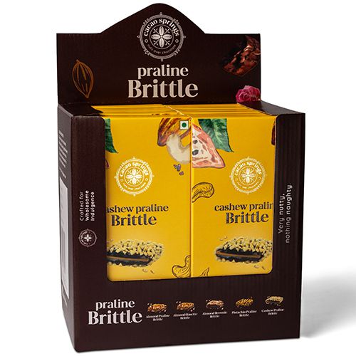 Luscious Cashew Praline Brittle Treat Luscious Cashew Praline Brittle Treat