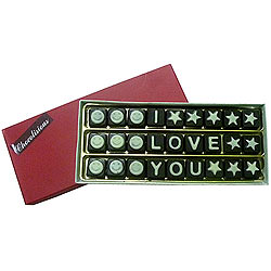 Irresistible I Love You Homemade Chocolates Box Irresistible I Love You Homemade Chocolates Box