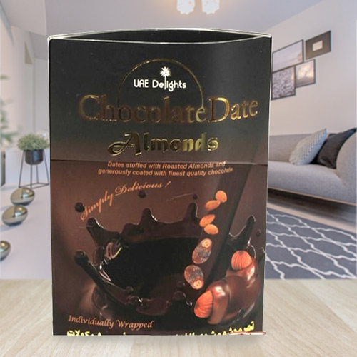 Scrumptious Date Almond Chocolates Scrumptious Date Almond Chocolates