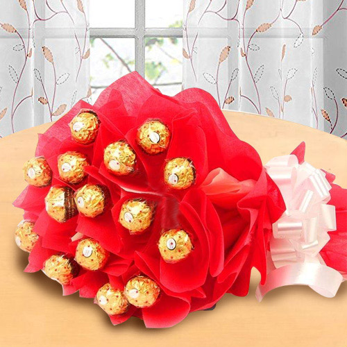 Wonderful Bouquet of Ferrero Rochher Chocolate Wonderful Bouquet of Ferrero Rochher Chocolate