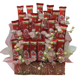 Arrangement of Nestle Kitkat Chocolates Arrangement of Nestle Kitkat Chocolates