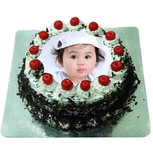 Delicious Black Forest Photo Cake Delicious Black Forest Photo Cake