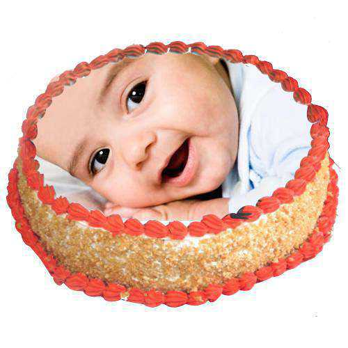 Delicious Butterscotch Photo Cake Delicious Butterscotch Photo Cake