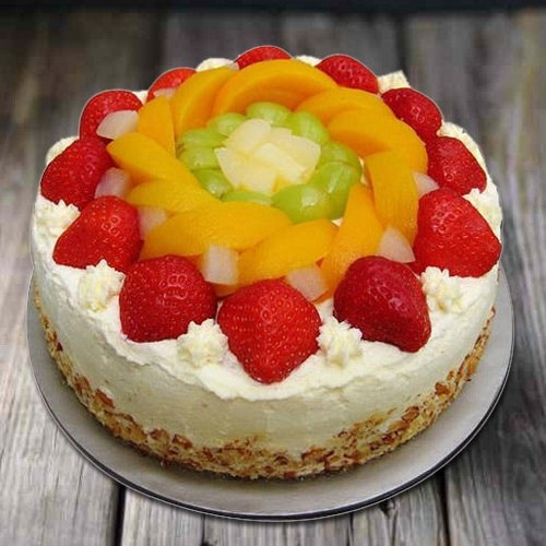 Relaxation’s Richness 1 Kg Egg less Fresh Fruit Cake Relaxation’s Richness 1 Kg Egg less Fresh Fruit Cake