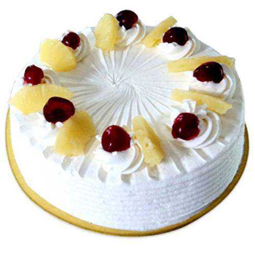 Yummy Eggless Pineapple Cake Yummy Eggless Pineapple Cake