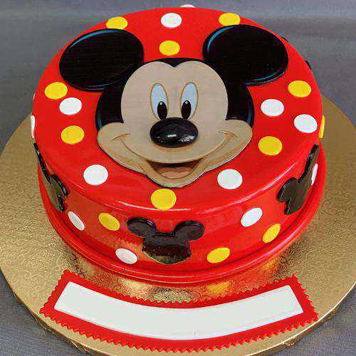 Pleasurable Kids Special Mickey Mouse Cake
