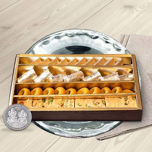 Haldirams Assorted Sweets N Thali Free Coin Haldirams Assorted Sweets N Thali Free Coin