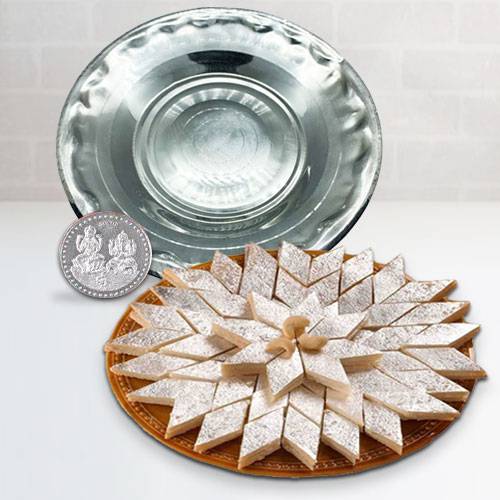 Haldirams Kaju Katli N Thali Free Coin Haldirams Kaju Katli N Thali Free Coin