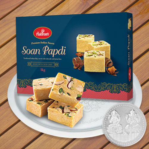 Haldirams Soan Papri N Thali Free Coin Haldirams Soan Papri N Thali Free Coin