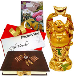 Superb Present of Shoppers Stop E Vouchers Laughing Buddha Homemade Chocolates N a Free Best Wishes Card Superb Present of Shoppers Stop E Vouchers Laughing Buddha Homemade Chocolates N a Free Best Wishes Card
