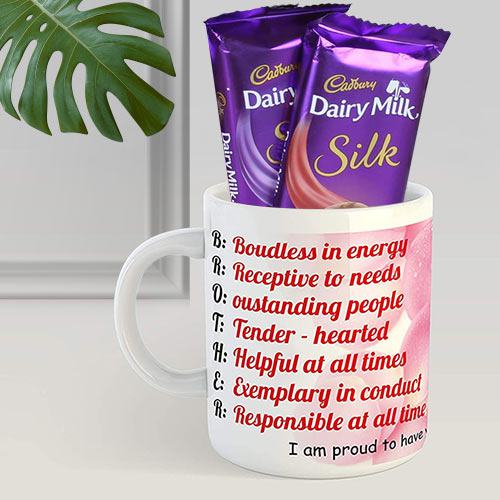 Coffe Mug N Cadbury Silk