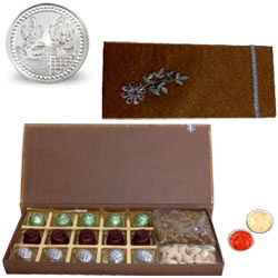Dazzling Gift Combo with Celebration Spirit with free Roli Tilak and Chawal Dazzling Gift Combo with Celebration Spirit with free Roli Tilak and Chawal