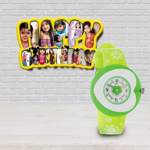 Kids Birthday Special Personalized Photo Frame n Titan Zoop Watch Kids Birthday Special Personalized Photo Frame n Titan Zoop Watch