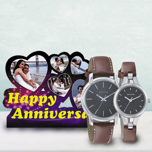 Amusing Personalized Photo Frame N Sonata Watch for Parents Amusing Personalized Photo Frame N Sonata Watch for Parents