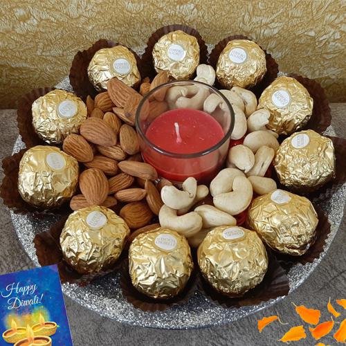 Special Diwali Gift of Chocolates with Dry Fruits