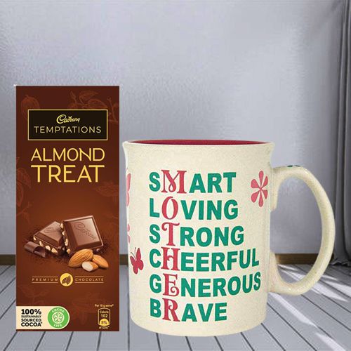 Enticing Personalized Coffee Mug with Cadbury Dairy Milk Temptation Enticing Personalized Coffee Mug with Cadbury Dairy Milk Temptation
