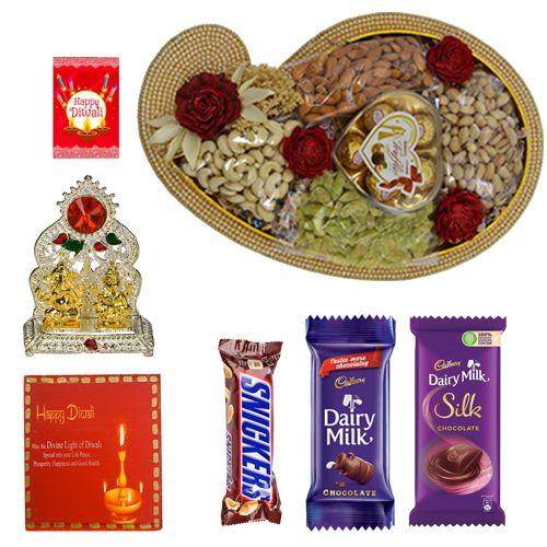Diwali Greetings with Assortments Combo