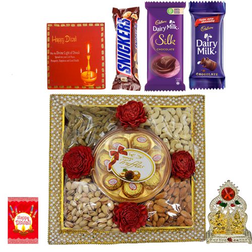 Chocolicious n Nutty Diwali Wishing Hamper