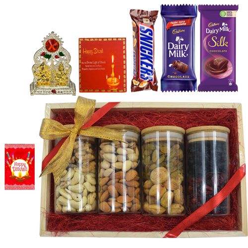 Dry Fruits n Chocolates Diwali Joy Gift Hamper