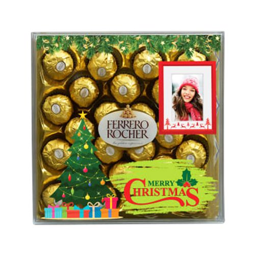 Christmas Special Personalized Ferrero Rocher Box