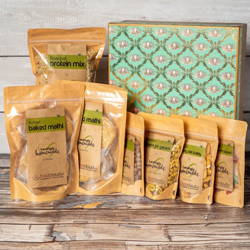 Healthy Indulgence Assorted Treat Hamper Healthy Indulgence Assorted Treat Hamper