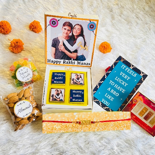 Personalized Best Rakhi Gift Hamper