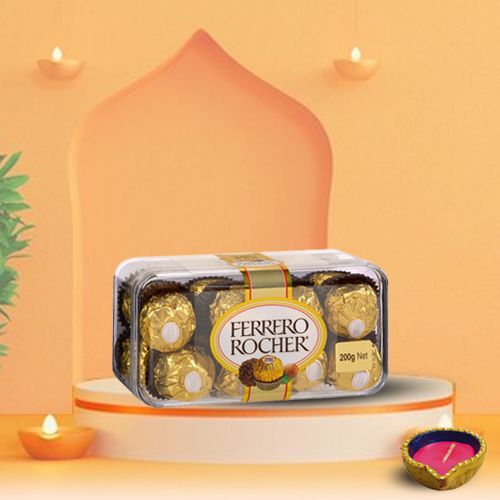 Festive Indulgence  Diya  N  Ferrero Delights