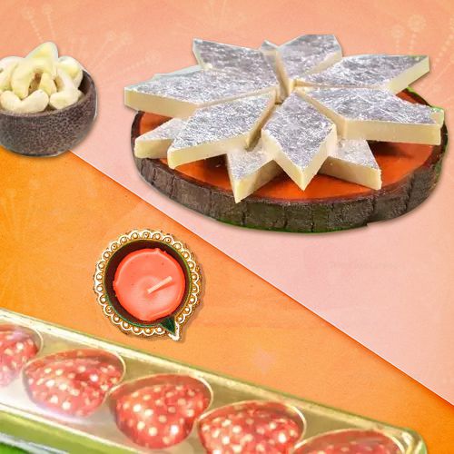 Diwali Celebration  Sweets, Nuts, Chocolates