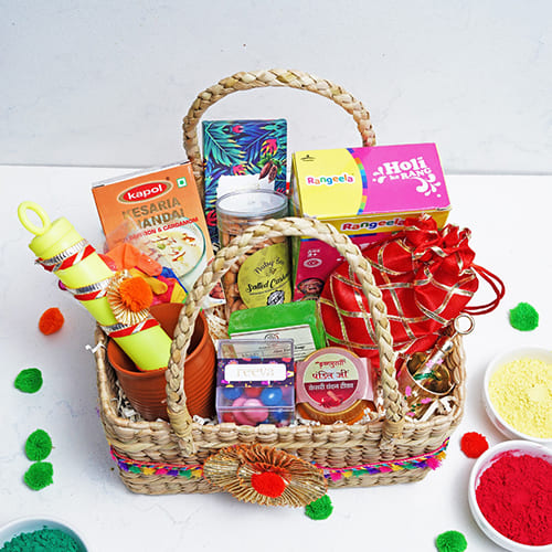 Blissful Holi Gift Basket