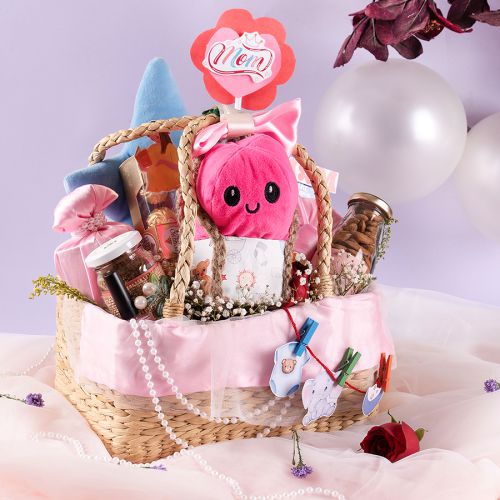 Mom to Be Basket of Joyful Surprises Mom to Be Basket of Joyful Surprises
