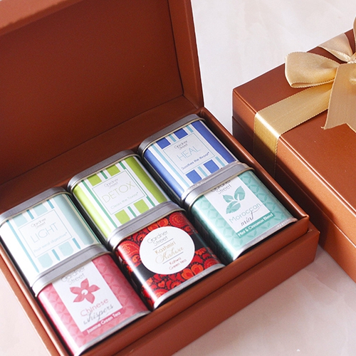 Elegant Assorted Tea Chest Box Elegant Assorted Tea Chest Box