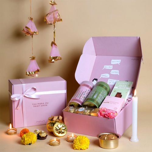 Charming Diwali Treats Gift Box Charming Diwali Treats Gift Box