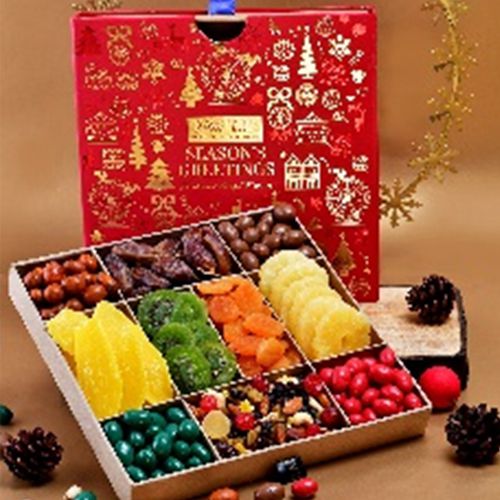 Lip-Smacking Dry Fruits N chocolate Gift Box Lip-Smacking Dry Fruits N chocolate Gift Box