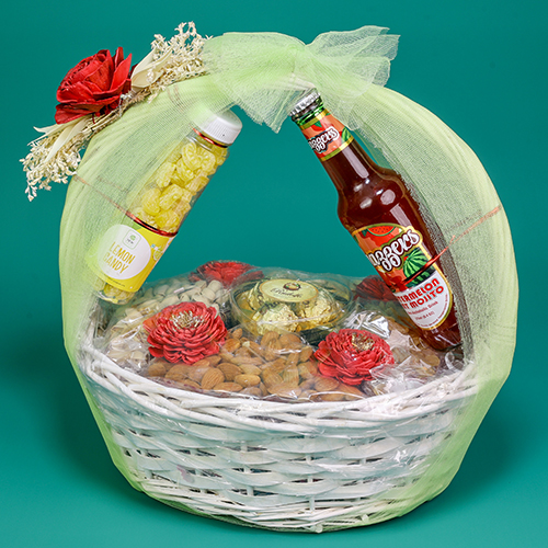 Healthy Celebration Hamper Basket