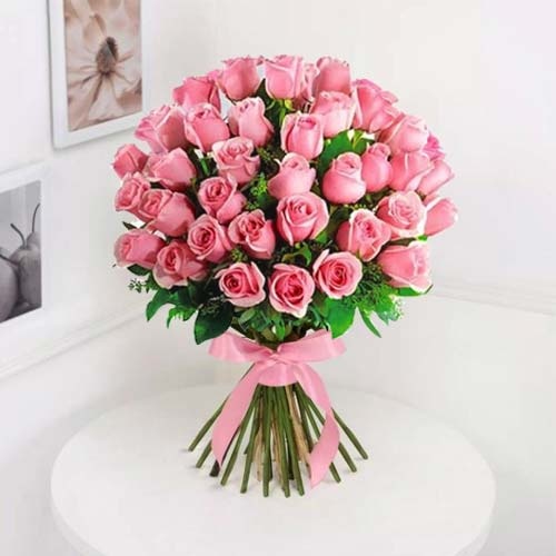Elegant Blush of Love 30 Pink Roses Bouquet Elegant Blush of Love 30 Pink Roses Bouquet