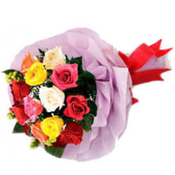 Pretty Mixed Roses Bouquet Pretty Mixed Roses Bouquet