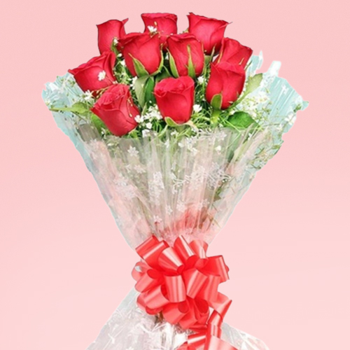 Scarlet Symphony 8 Red Roses Arrangement Scarlet Symphony 8 Red Roses Arrangement