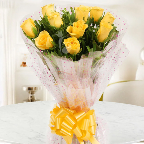 Charming Yellow Roses Bouquet Charming Yellow Roses Bouquet