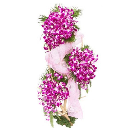 Tender 3 Tier Orchid Stems Arrangement