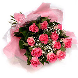 Fresh Pink Roses Bouquet Fresh Pink Roses Bouquet