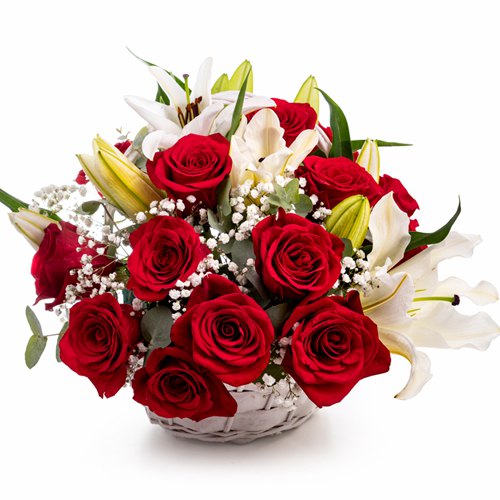 Wonderful Basket of Beautiful Flowers Wonderful Basket of Beautiful Flowers