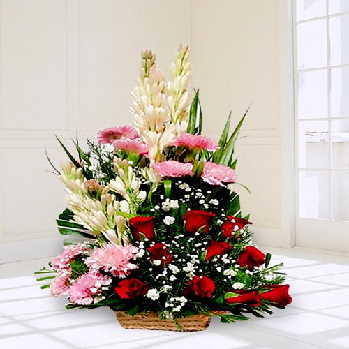 Cherished Arrangement of Mixed Flowers Cherished Arrangement of Mixed Flowers