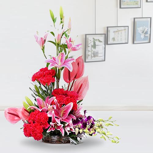 Wonderful Assorted Flowers Arrangement Wonderful Assorted Flowers Arrangement