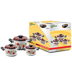 Nirlep 3 Pc Enamelware Gift Set Nirlep 3 Pc Enamelware Gift Set