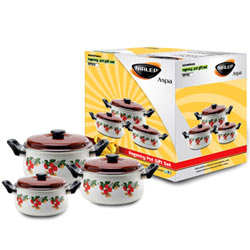 Nirlep 3 Pc Enamelware Gift Set Nirlep 3 Pc Enamelware Gift Set
