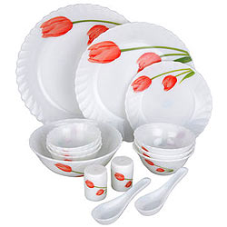 Dinner Time with La Opala Melody 15 Pieces Dinner Set Dinner Time with La Opala Melody 15 Pieces Dinner Set