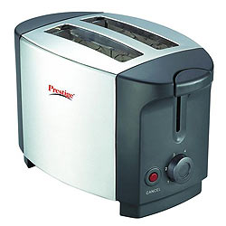 Impressive Prestige Popup Toaster Stainless Steel in <br>Silver with Gray Impressive Prestige Popup Toaster Stainless Steel in <br>Silver with Gray