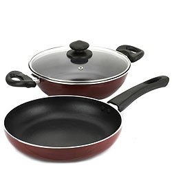 Remarkable Non-Stick Kadhai Set from Prestige Remarkable Non-Stick Kadhai Set from Prestige