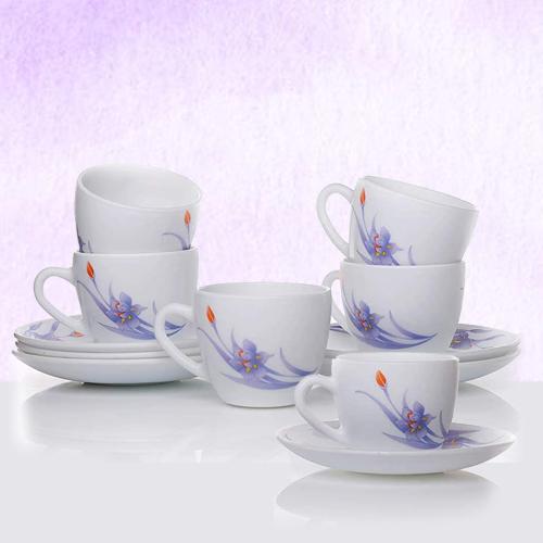 Attractive LaOpala Ceramic Cup n Saucer Set Attractive LaOpala Ceramic Cup n Saucer Set